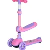 Eco Toys Lisa Roze 2-in-1 Step/Loopfiets