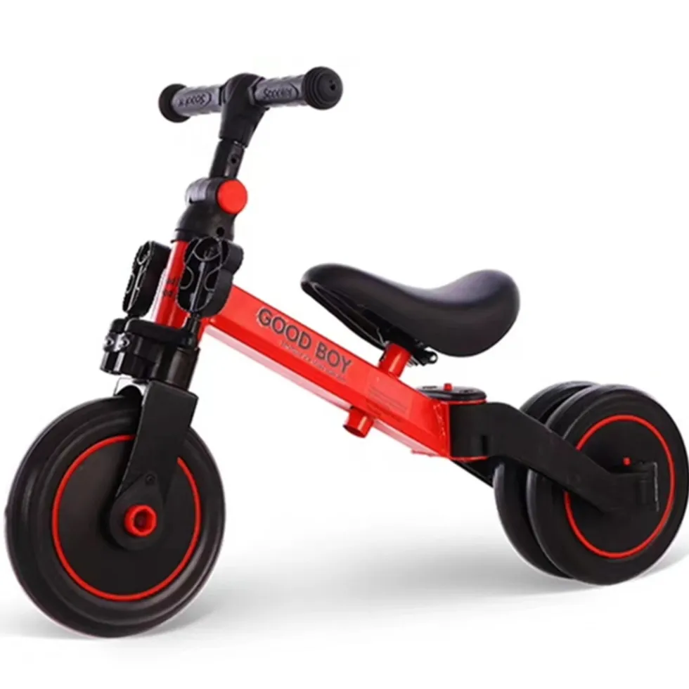 Eco Toys Rood 4-in-1 Loopfiets