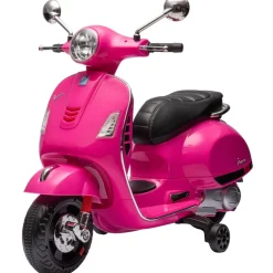 Eco Toys Roze 3-6 jaar Elektrische Vespa Scooter