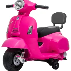 Eco Toys Roze 1,5-3 jaar Elektrische Vespa Scooter
