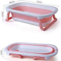 Eco Toys Roze Opvouwbaar Badje