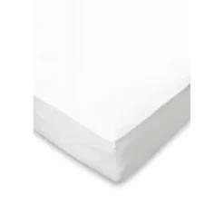 Elegance Hoeslaken Jersey Katoen Stretch 35cm Hoge Hoek - wit 80/90x190/200cm