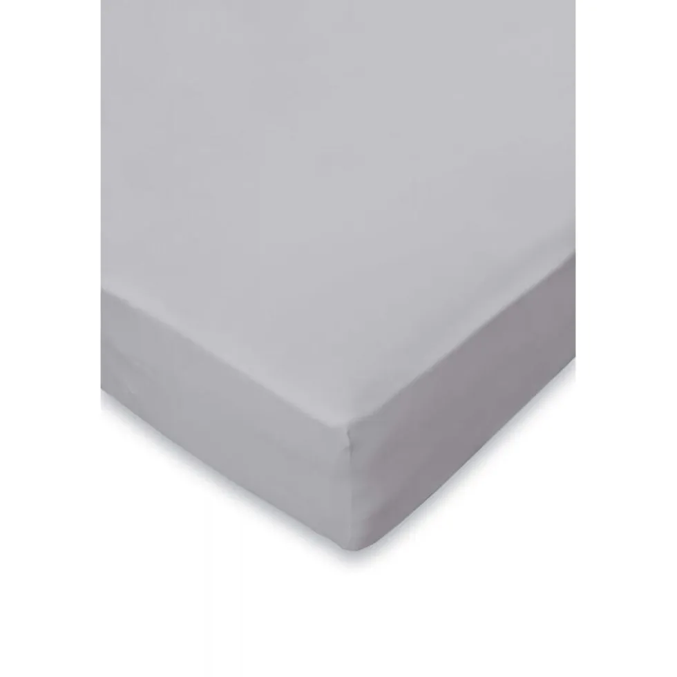 Elegance Hoeslaken Jersey Katoen Stretch 35cm Hoge Hoek - licht grijs 120/130/140x200cm