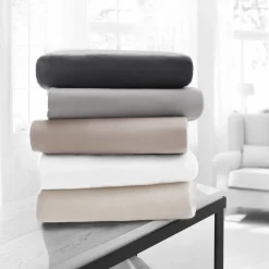 Eleganzzz Hoeslaken Flanel 35cm Hoekhoogte - ivoor 90x200cm