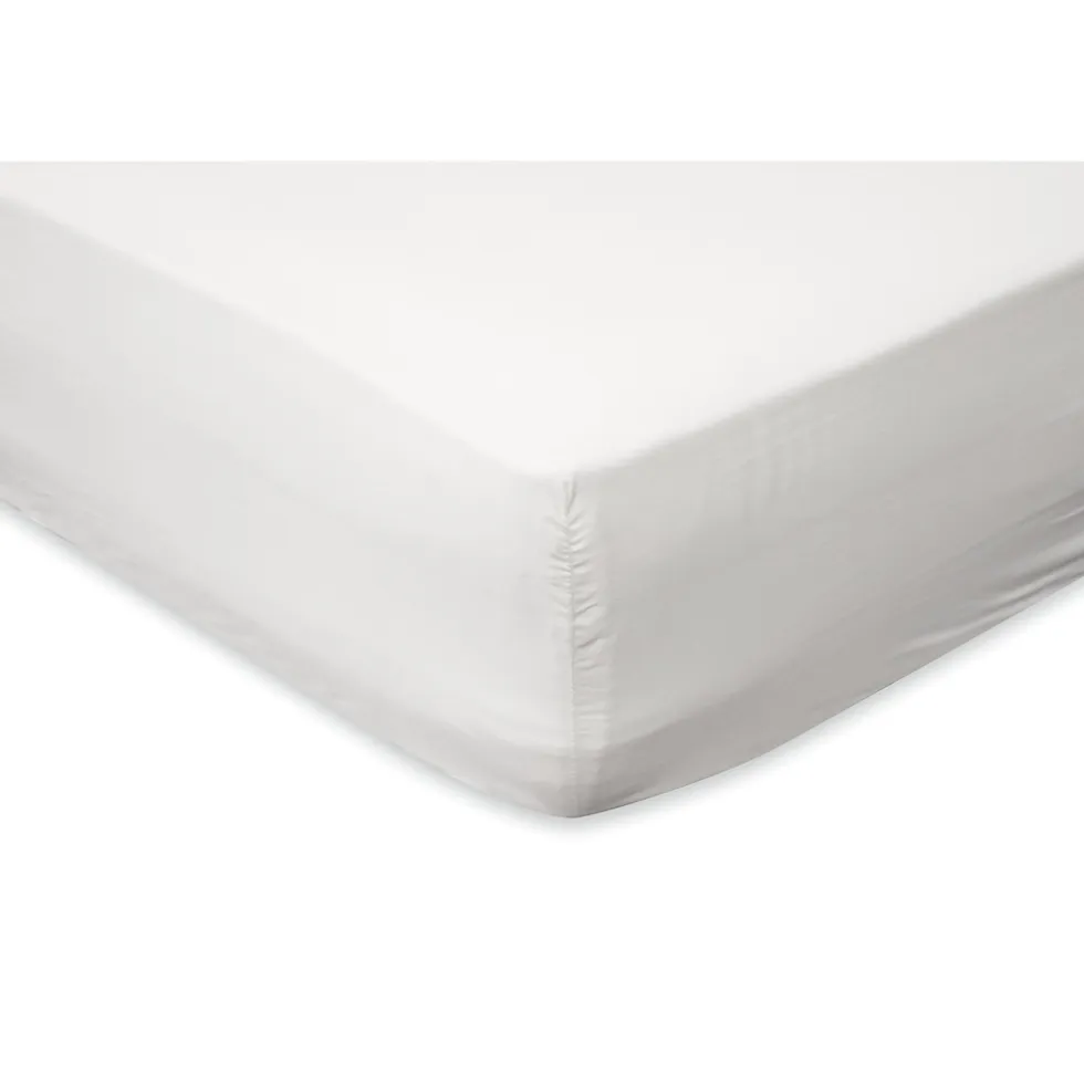 Eleganzzz Hoeslaken Katoen Perkal 35cm Hoekhoogte - wit 140x200cm