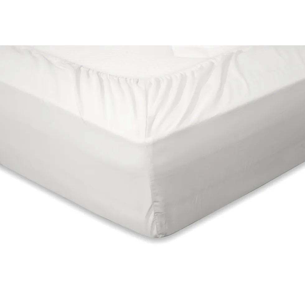 Eleganzzz Hoeslaken Katoen Perkal 35cm Hoekhoogte - wit 140x200cm