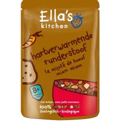 Ella's Kitchen Organic 8M+ Bio Hartverwarmende Runderstoof