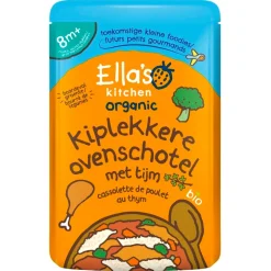 Ella's Kitchen Organic 8M+ Kiplekkere Ovenschotel met Tijm