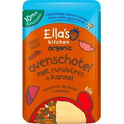 Ella's Kitchen Organic 10M+ Ovenschotel met Rundvlees en Kaneel