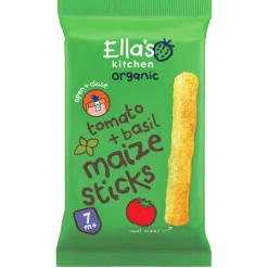 Ella's Kitchen Organic Tomaat en Basilicum 7+M Maïssticks
