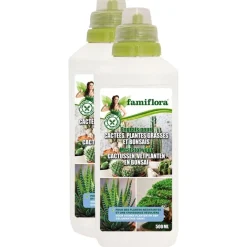 Famiflora vloeibare meststof voor cactussen, vetplanten en bonsaï