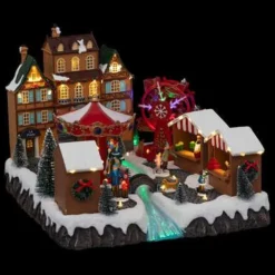 Fééric Lights and Christmas verlicht kerstdorp "kerstmarkt"