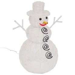 Fééric Lights and Christmas verlichte 3D-sneeuwpop