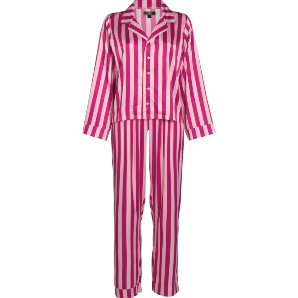 From PB With Love Gestreepte Satijnen Pyjama