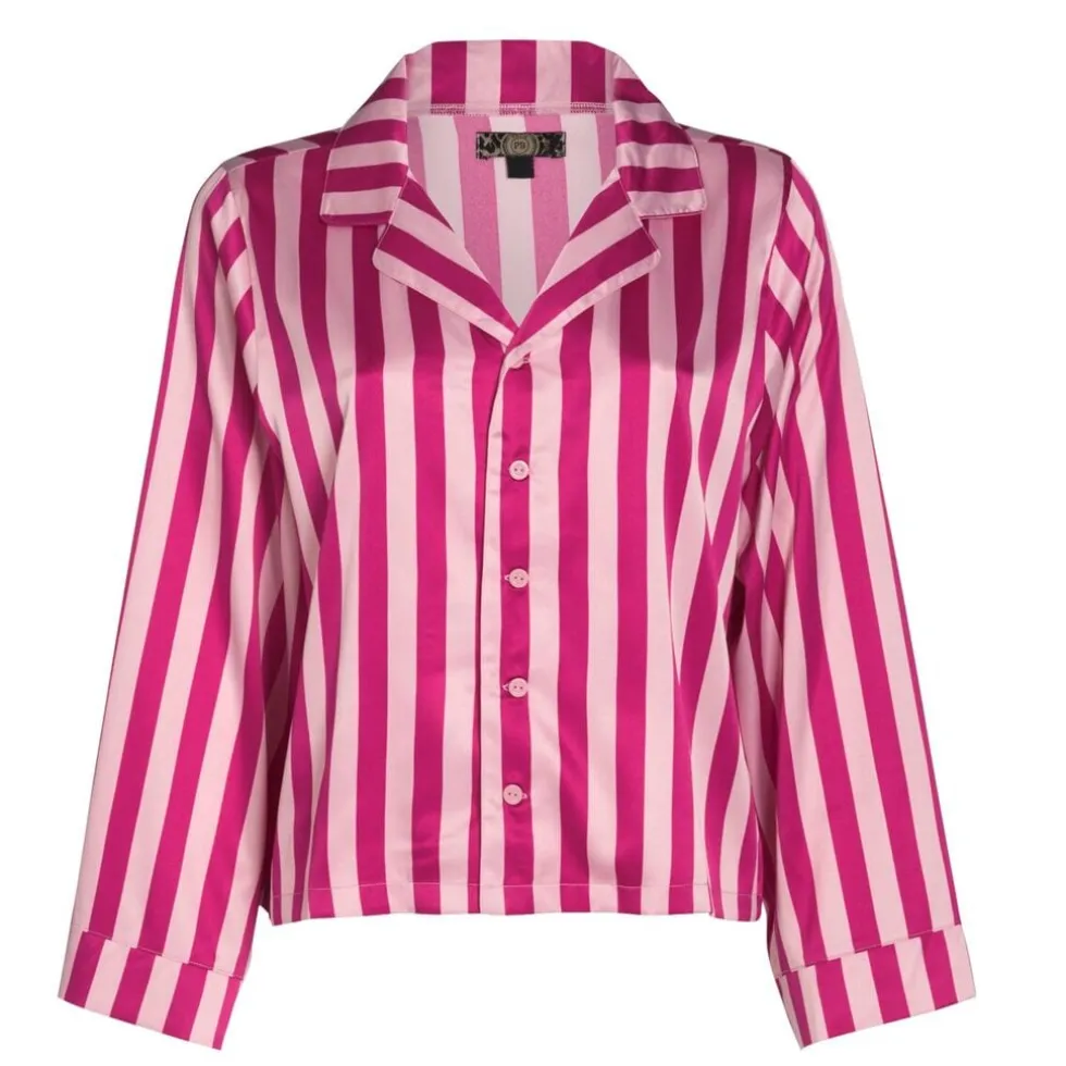 From PB With Love Gestreepte Satijnen Pyjama