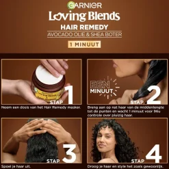 Garnier Loving Blends Avocado-Olie & Sheaboter Haarmasker