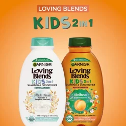 Garnier Loving Blends Kids Abrikoos 2-in-1 Shampoo & Conditioner