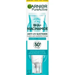 Garnier PureActive BHA+ Niacinamide SPF50+ Anti-Imperfections Fluid