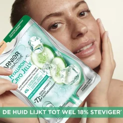 Garnier SkinActive Cryo Jelly Anti-Vermoeidheid Gezichtsmasker met Hyaluronzuur