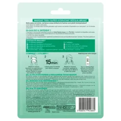Garnier SkinActive Hydra Bomb Groene Thee Tissuemasker