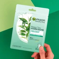 Garnier SkinActive Hydra Bomb Groene Thee Tissuemasker