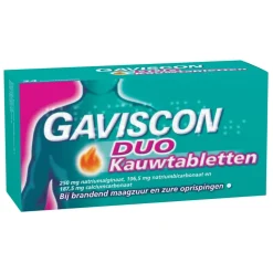Gaviscon Duo Maagzuurremmer Kauwtabletten