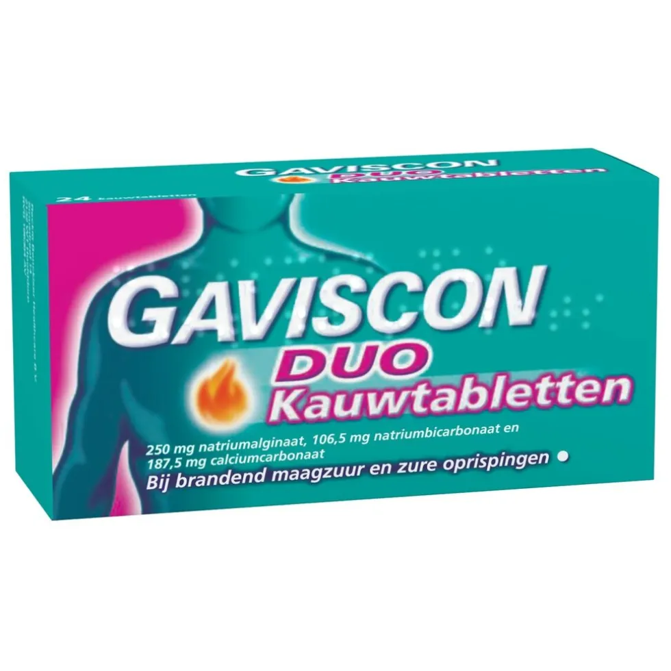 Gaviscon Duo Maagzuurremmer Kauwtabletten