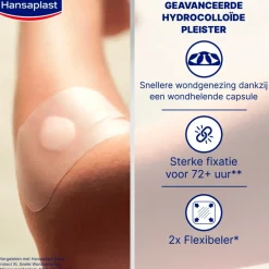 Hansaplast Expert+ Second Skin Protection Hydrocolloïde Pleisters