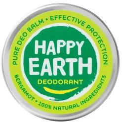 Happy Earth 100% Natural Bergamot Deodorant Balm