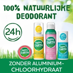 Happy Earth 100% Natural Cedar Lime Deodorant Spray