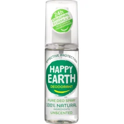 Happy Earth 100% Natural Geurloze Deodorant Spray