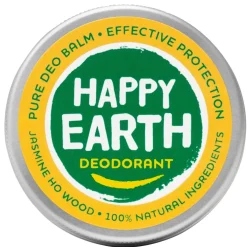 Happy Earth 100% Natural Jasmine Ho Wood Deodorant Balm