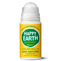 Happy Earth 100% Natural Jasmine Ho Wood Deodorant Roller
