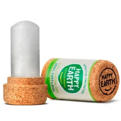 Happy Earth 100% Natural Pure Crystal Geurloze Deodorant Stick