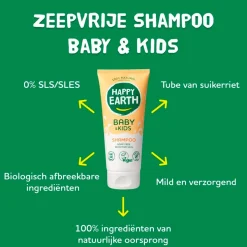 Happy Earth Baby & Kids 100% Natural Shampoo