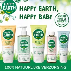 Happy Earth Baby & Kids 100% Natural Shampoo