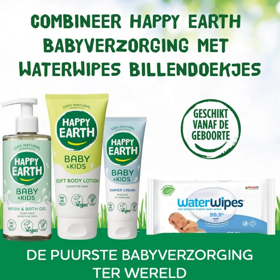 Happy Earth Baby & Kids 100% Natural Shampoo