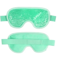 Hot & Cold Compress Oogmasker / Koelmasker - Ontspannend Spa Gel Oogmasker - Groen