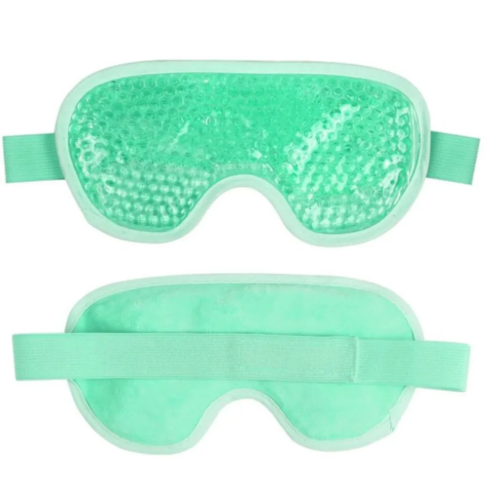 Hot & Cold Compress Oogmasker / Koelmasker - Ontspannend Spa Gel Oogmasker - Groen