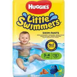 Huggies 3-4 Little Swimmers 7-15kg Zwemluiers