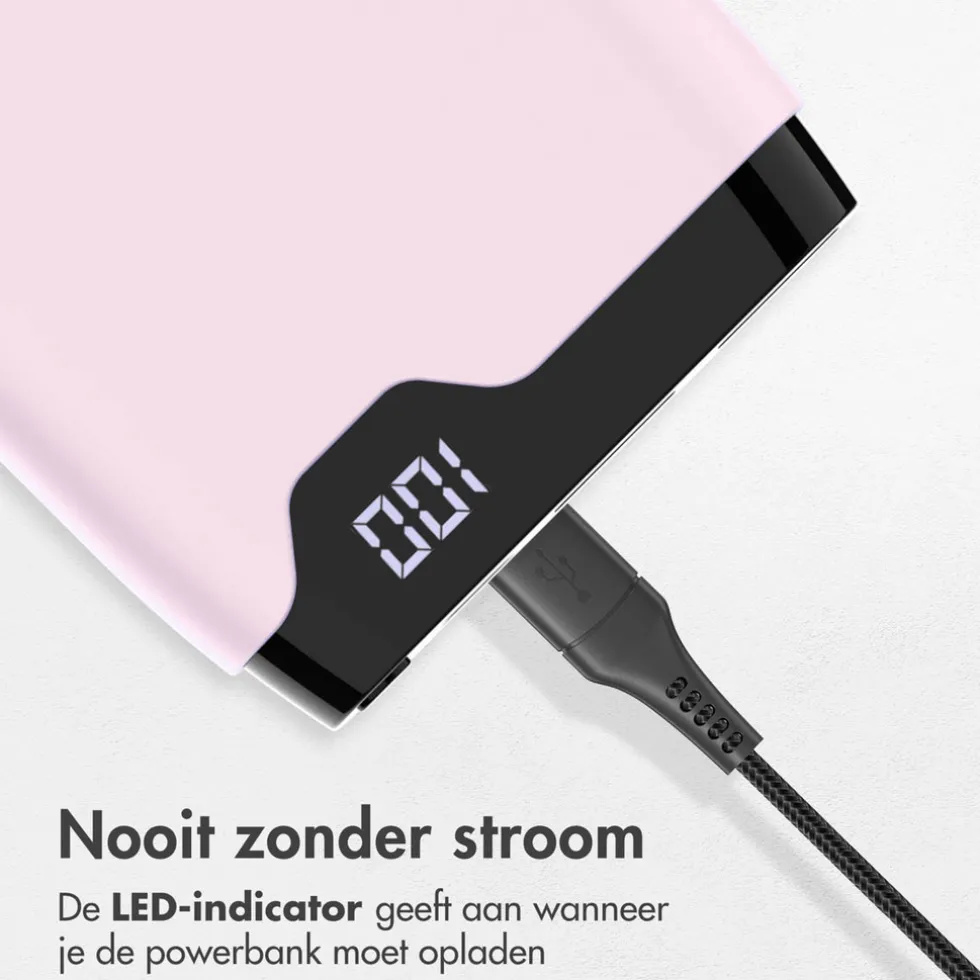 imoshion 20.000 mAh Powerbank met 22.5W Snellader - Noodpakket