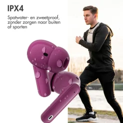 imoshion Aura Pro Draadloze Bluetooth Oordopjes met Active Noise Cancelling