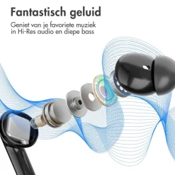 imoshion Aura Pro Draadloze Bluetooth Oordopjes met Active Noise Cancelling