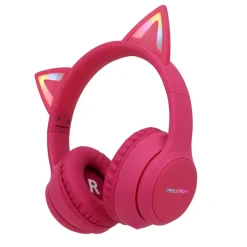 imoshion Draadloze Bluetooth Kinder Koptelefoon met Verlichte Kattenoortjes