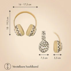 imoshion Draadloze Bluetooth Kinder Koptelefoon met LED Verlichting