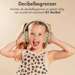 imoshion Draadloze Bluetooth Kinder Koptelefoon met LED Verlichting