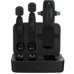 imoshion Two Pack Draadloze Bluetooth Microfoon met Oplaadcase