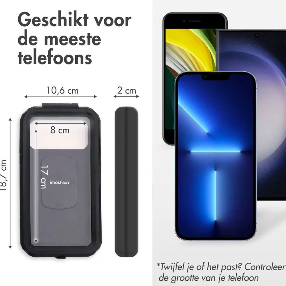 imoshion Universele Telefoonhouder voor op de Fiets