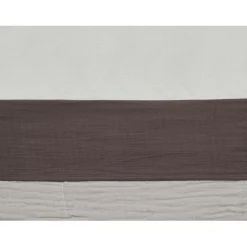 Jollein Wrinkled Cotton Chestnut 120 x 150 cm Ledikantlaken