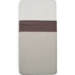 Jollein Wrinkled Cotton Chestnut 75 x 100 cm Wieglaken